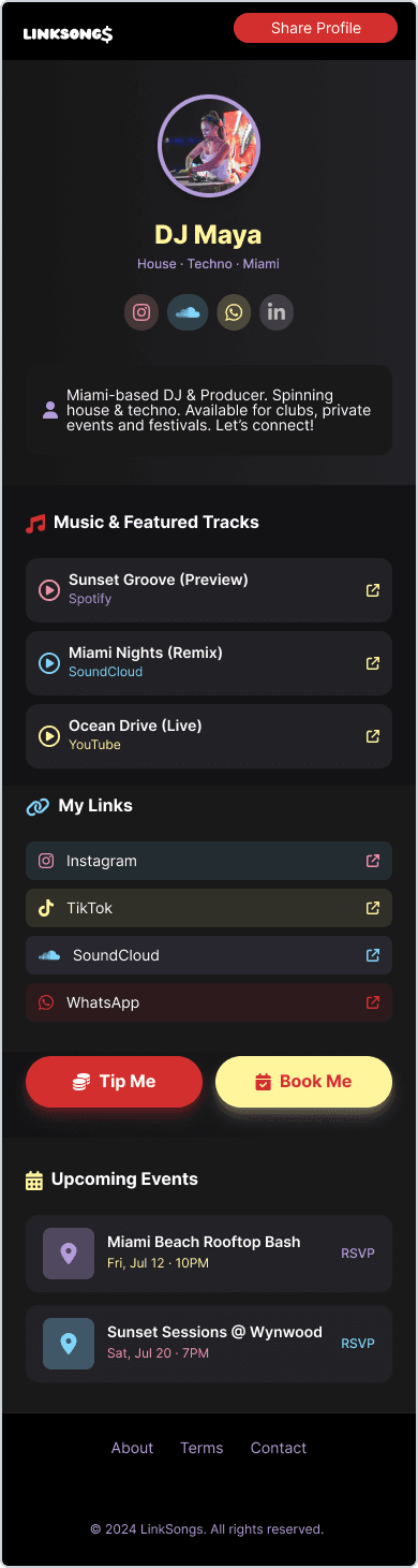 DJ Maya Profile